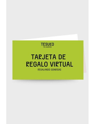 TARJETA DE REGALO VIRTUAL TESUKO